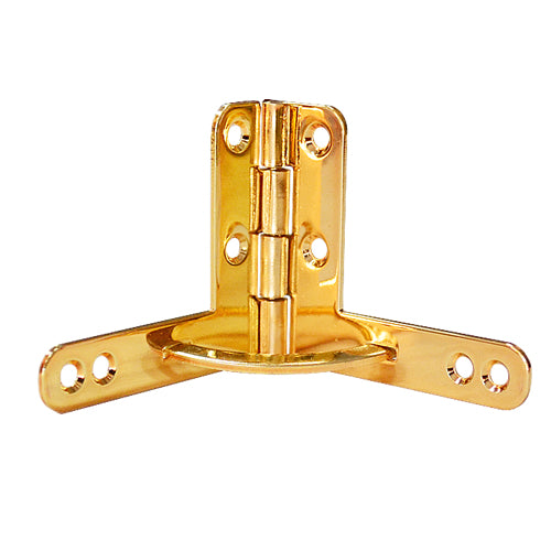 L Type 10mm Hidden Hinge - Alternative Gold - Brass JA310DG