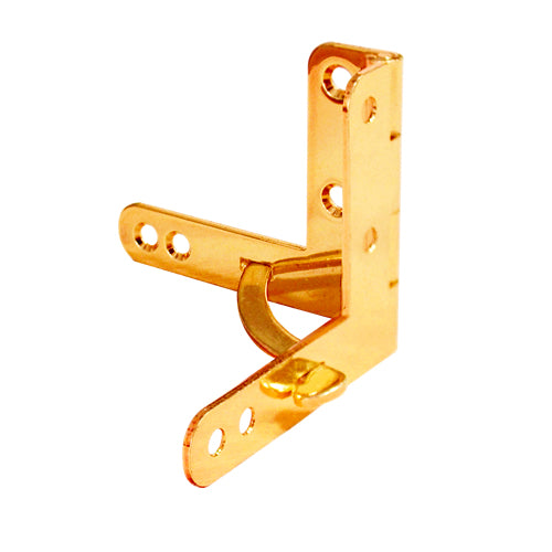 L Type 10mm Hidden Hinge - Alternative Gold - Brass JA310DG