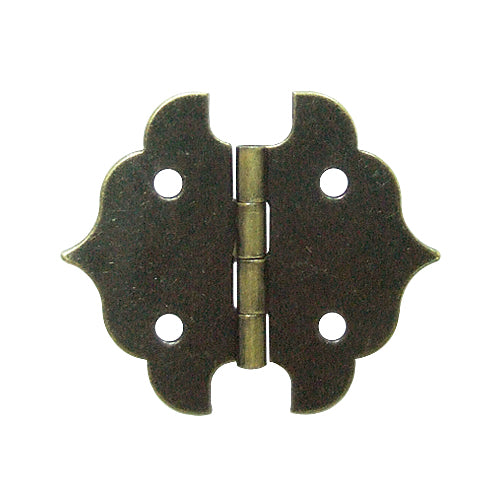 Shaped small bat hinge - bronze JB003BK