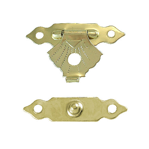Retro small box buckle - bronze (gold) color YA002YG