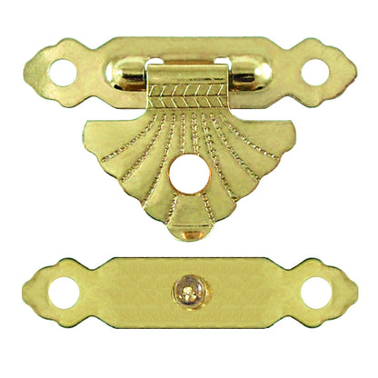 Retro large box buckle - bronze (gold) color YA021YG