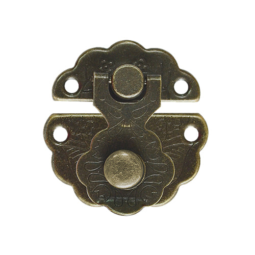 Button Box Clasp - Green Bronze YA022BK
